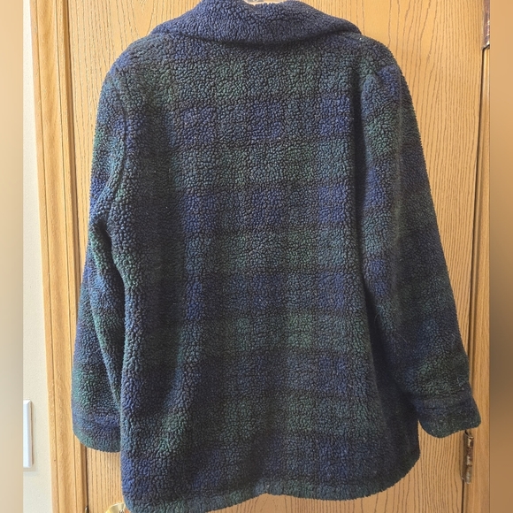 Talbots Plaid Winter Coat - Picture 2 of 6
